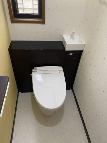 不安な水漏れも解消し、気持ち良い快適なトイレ空間へ！